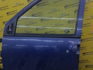 дверь передняя левая Nissan Serena С23 [2-й рестайлинг] 1999, 2.3 л., LD23, дизель, 5МКПП, синий, минивэн, задний привод