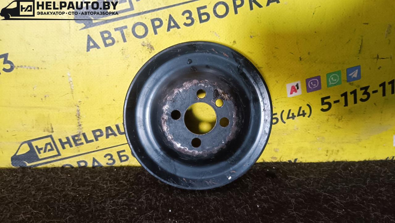 шкив коленвала Audi 80 8C/B4 1994, 2.0 л., бензин, МКПП, зеленый, седан, передний привод - фото №1