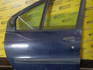 дверь передняя левая Renault Scenic 1 поколение 1998, 1.6 л., K7M 702, бензин, 5МКПП, серый, передний привод