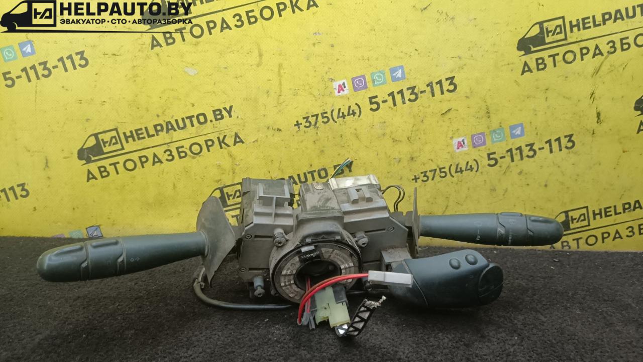 переключатель подрулевой (стрекоза) Renault Scenic 1 поколение 1998, 1.6 л., K7M 702, бензин, 5МКПП, серый, передний привод - фото №1