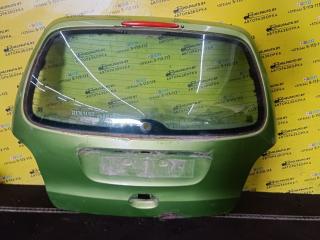 крышка багажника (дверь 3-5) Renault Scenic 1 поколение [рестайлинг] 2000, 1.6 л., бензин, МКПП, зеленый, минивэн, передний привод