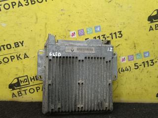 блок управления двигателем Renault Clio 2 поколение 1998, 1.2 л., бензин, золотистый, хетчбэк 3 дв., передний привод, 7700110399
