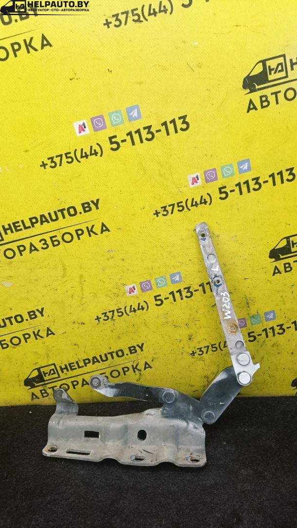 петля капота левая Mercedes-Benz C-Класс W203/S203/CL203 2000, 1.8 л., бензин, МКПП, белый, седан, задний привод - фото №1