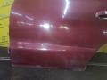 дверь задняя левая Hyundai Lantra J2 1997, 1.5 л., G4EK, бензин, МКПП, бордовый, универсал, передний привод - фото №2