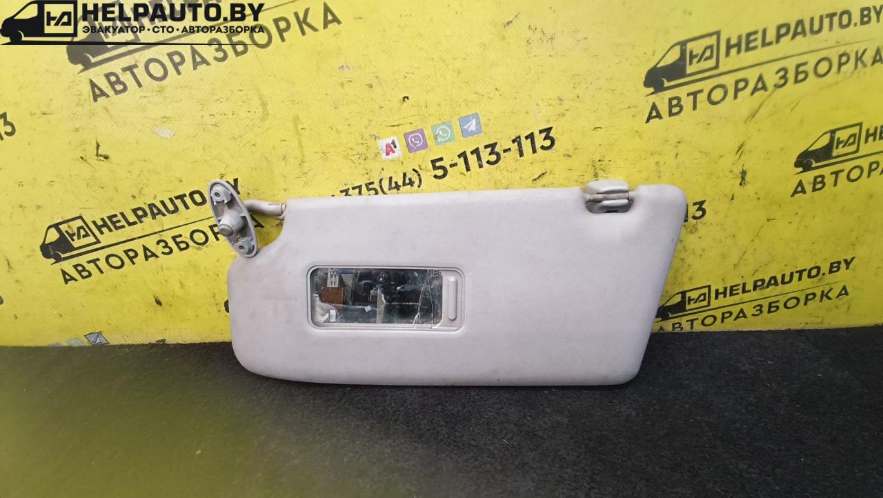 козырек солнцезащитный Ford Focus 1 поколение 2001, 1.8 л., дизель, МКПП, синий, универсал, передний привод - фото №1