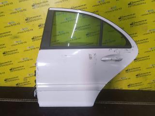 форточка задняя левая Mercedes-Benz C-Класс W203/S203/CL203 2000, 1.8 л., бензин, МКПП, белый, седан, задний привод