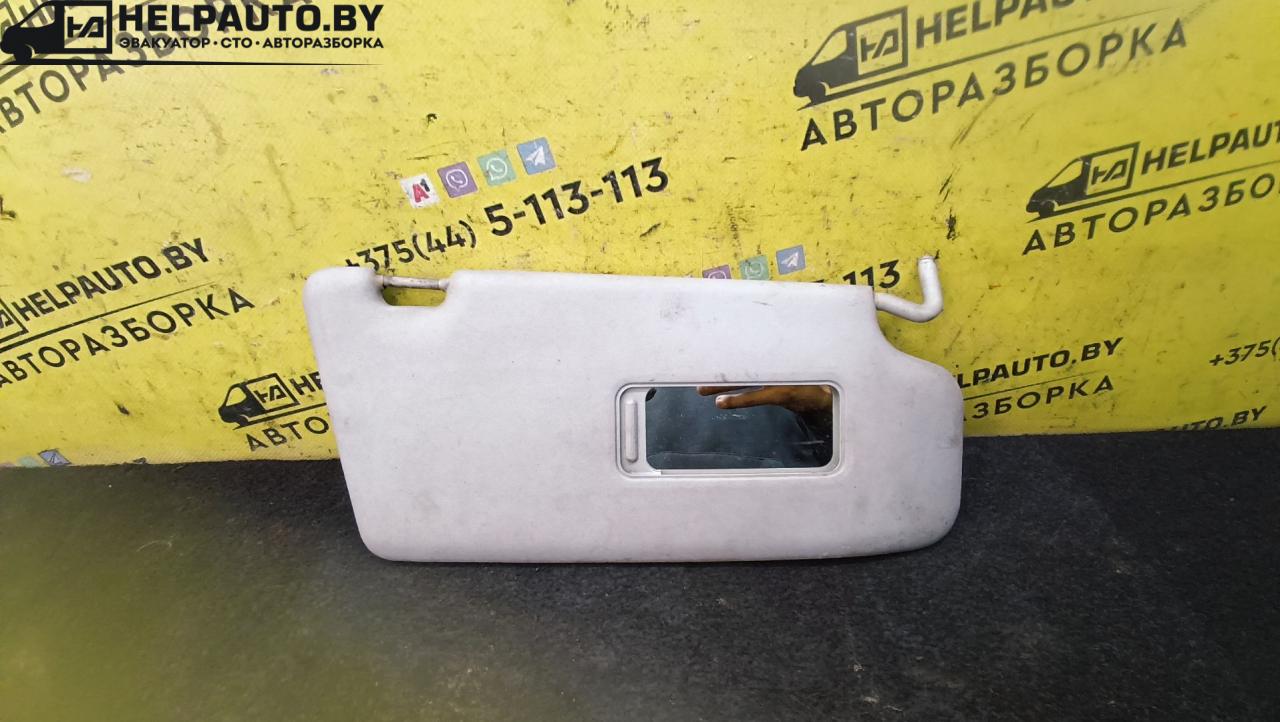 козырек солнцезащитный Ford Focus 1 поколение 2001, 1.8 л., дизель, МКПП, синий, универсал, передний привод - фото №1