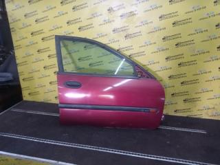 дверь передняя правая Renault Laguna 1 поколение [рестайлинг] 2000, 1.8 л., бензин, МКПП, бордовый, универсал, передний привод