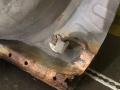 ниша запасного колеса Opel Vectra B 1997, 1.6 л., X 16 XEL, бензин, МКПП, красный, седан, передний привод - фото №9