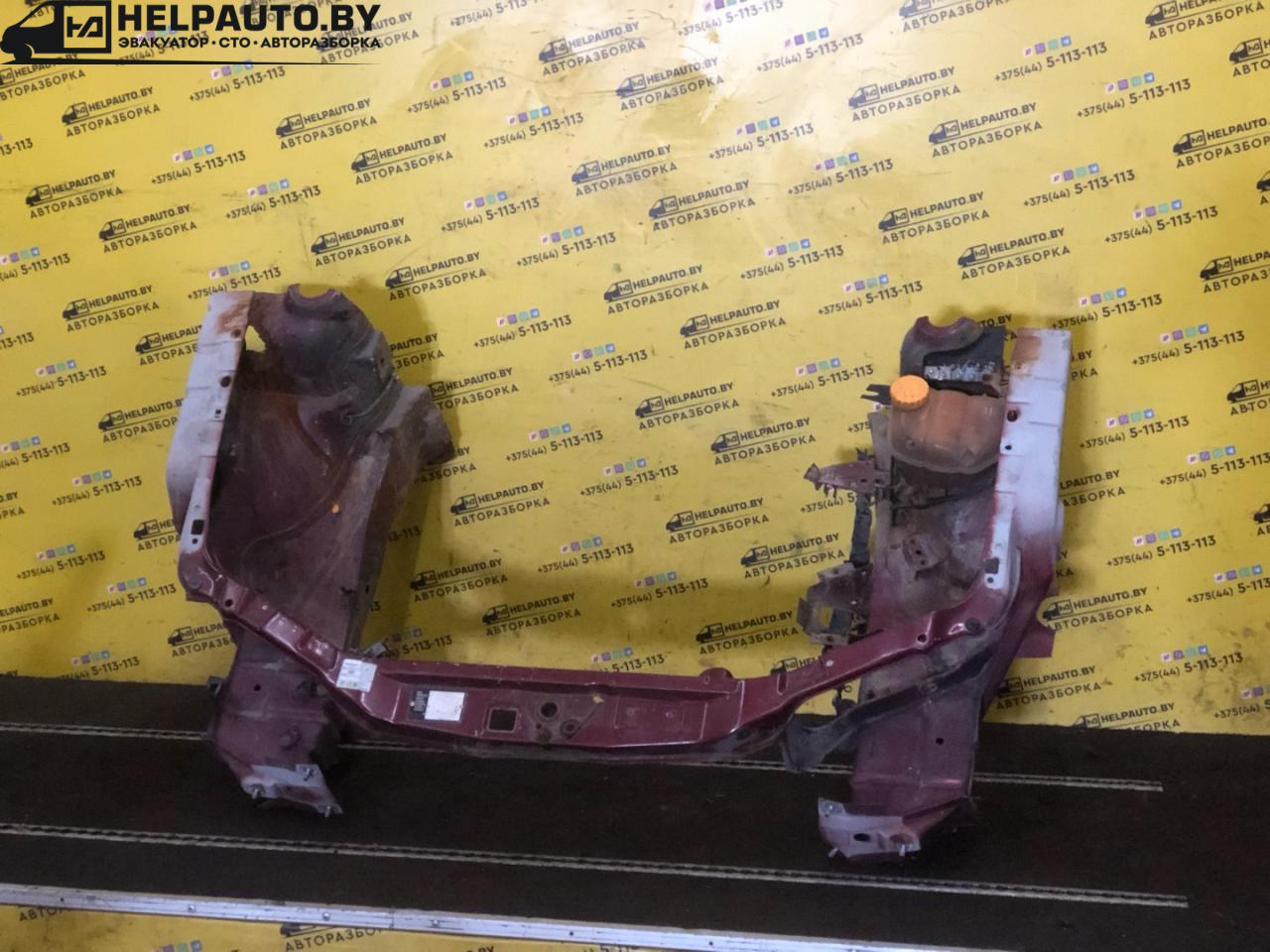 лонжерон левый Opel Vectra B 1997, 1.6 л., X 16 XEL, бензин, МКПП, красный, седан, передний привод - фото №1