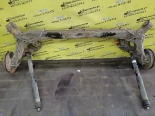 балка подвески задняя Honda Jazz 1 поколение 2002, 1.3 л., L13B, бензин, МКПП, голубой, хетчбэк 5 дв., передний привод
