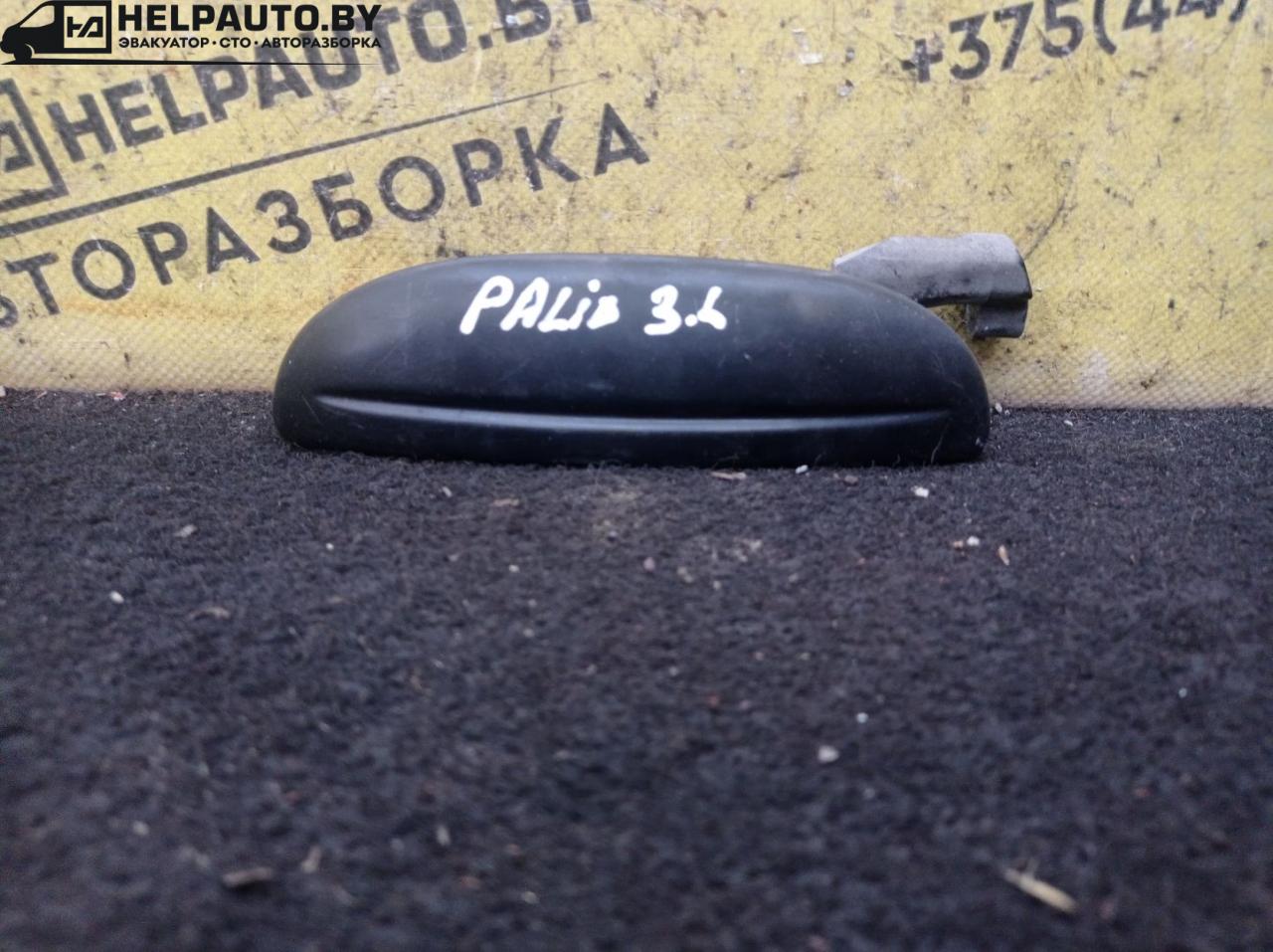 ручка наружная задняя левая Fiat Palio 1 поколение 1998, 1.2 л., бензин, МКПП, черный, универсал, передний привод - фото №1