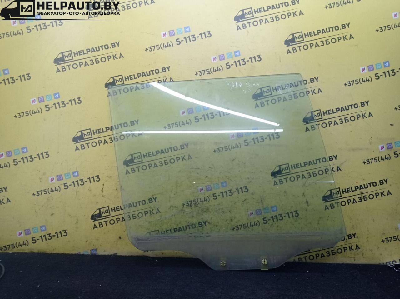 стекло двери задней правой Mitsubishi Galant 8 поколение 1998, 2.0 л., бензин, АКПП, зеленый, универсал - фото №1