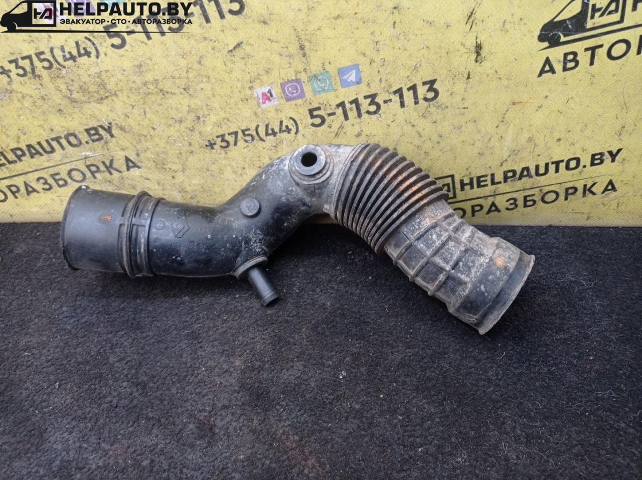 патрубок воздушного фильтра Renault Scenic 1 поколение 1997, 1.6 л., K7M 702, бензин, МКПП, синий, минивэн, передний привод - фото №1