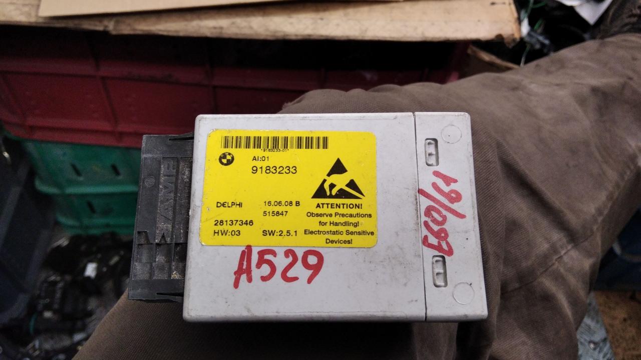 блок управления коммутационным центром BMW 5 серия F07/F10/F11 2009, 2.0 л., дизель, АКПП, седан, 9183233 - фото №1