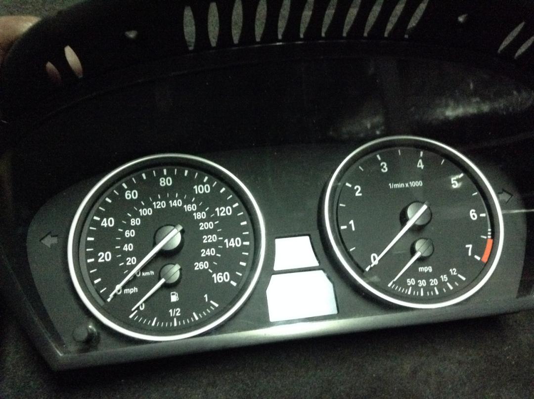 щиток приборов (приборная панель) BMW X5 E70 2008, 4.8 л., N62 B48 B, бензин, АКПП, белый, внедорожник 5 дв., 6976284 - фото №1