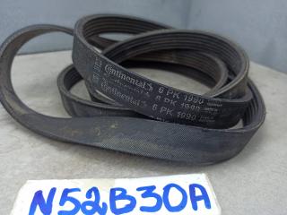 ремень генератора BMW 3 серия E90/E91/E92/E93 2007, 2.5 л., N52 B25 AE, бензин, полный привод