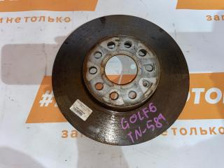 диск тормозной передний Volkswagen Golf 6 поколение 2012, 1.4 л., CAXA, бензин, АКПП, p6 / d5q, хетчбэк 5 дв., передний привод, 1K0615301AC, 1K0615301T, 1K0615301AS, 1K0615301AK, 1K0615301S