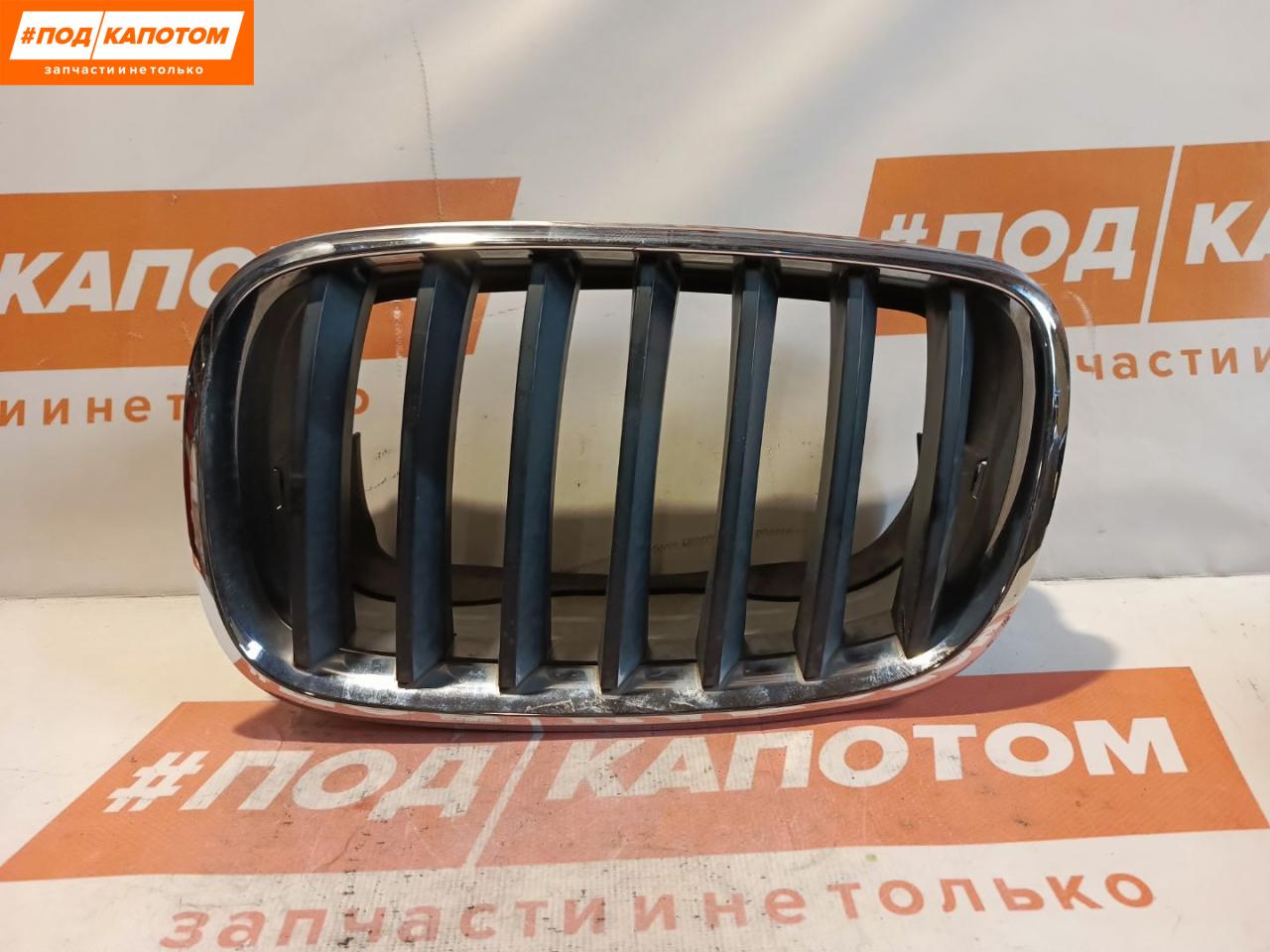 решетка радиатора BMW X5 E70 2008, 3.0 л., N52 B30 AF, бензин, АКПП, 300, внедорожник 5 дв., полный привод, 51137157688 - фото №1
