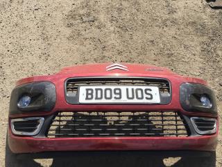 бампер передний Citroen C3 Picasso 1 поколение 2009, 1.6 л., 9HX (DV6ATED4), дизель, 5МКПП, rouge erythree / kjc, минивэн, передний привод, правый руль