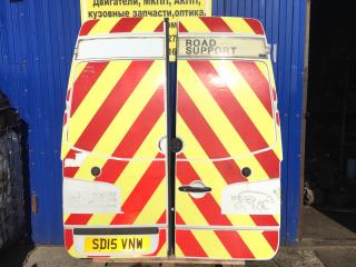 дверь задняя распашная (комплект) Mercedes-Benz Sprinter 2 поколение [рестайлинг] (W906) 2015, 2.1 л., OM 651.955, дизель, 6МКПП, arktikweiss / 9147, микроавтобус, задний привод, правый руль